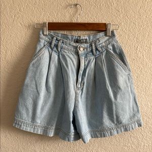 High Waisted Jean Shorts